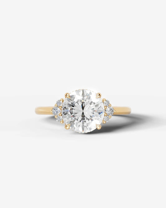 Marquise Solitaire With Tulip Prongs Lab Grown Diamond Engagement Ring