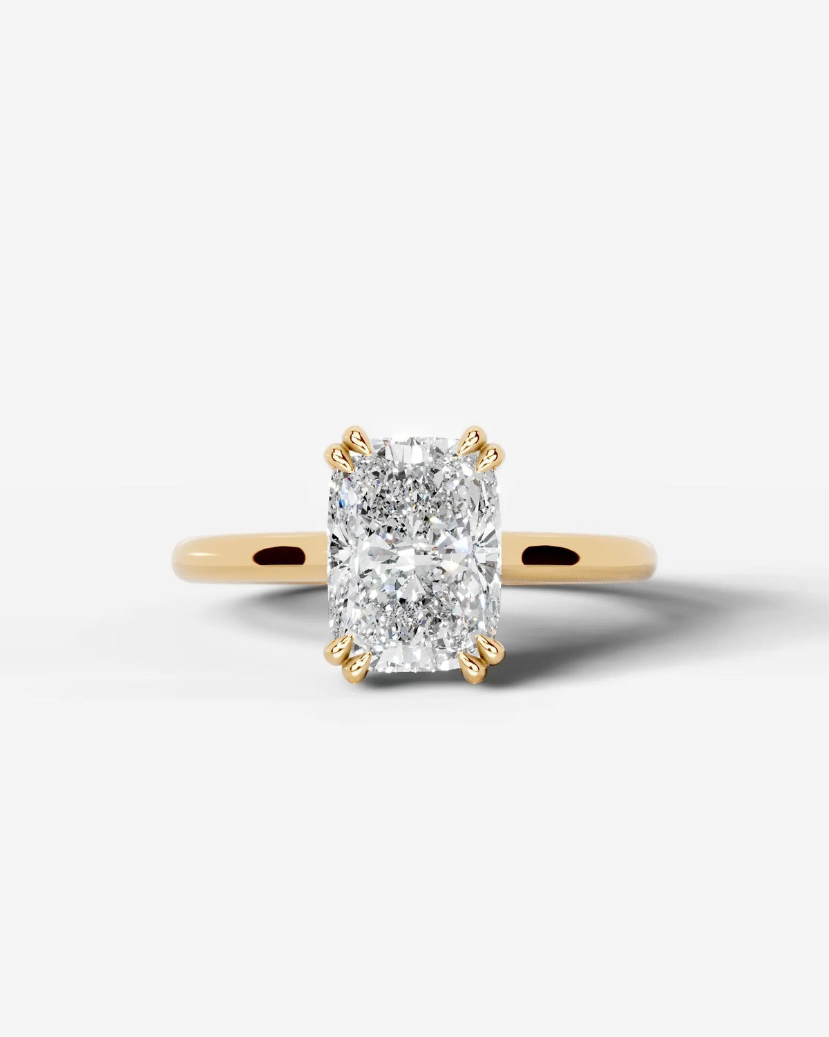 Marquise Solitaire With Tulip Prongs Lab Grown Diamond Engagement Ring