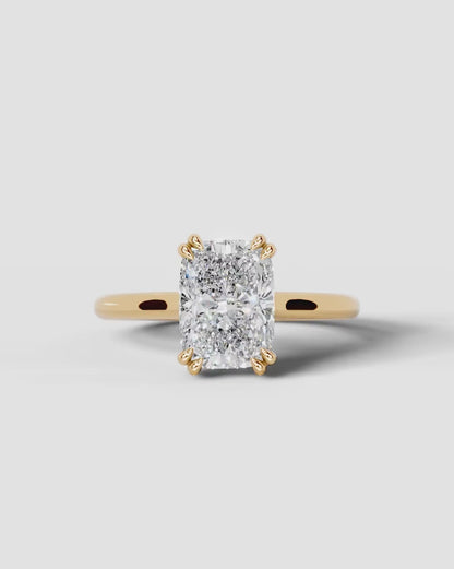 Marquise Solitaire With Tulip Prongs Lab Grown Diamond Engagement Ring