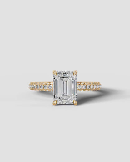 Marquise Solitaire With Tulip Prongs Lab Grown Diamond Engagement Ring