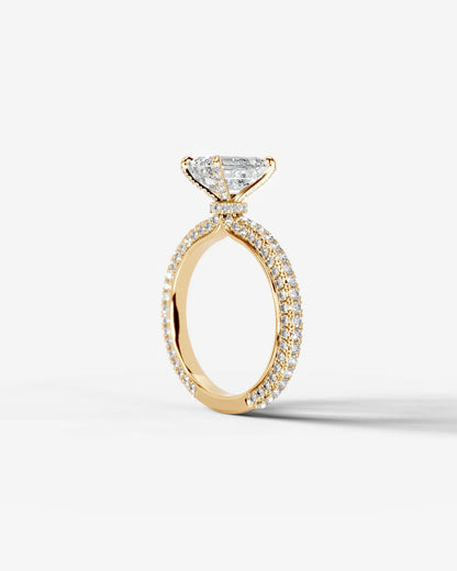 Marquise Solitaire With Tulip Prongs Lab Grown Diamond Engagement Ring