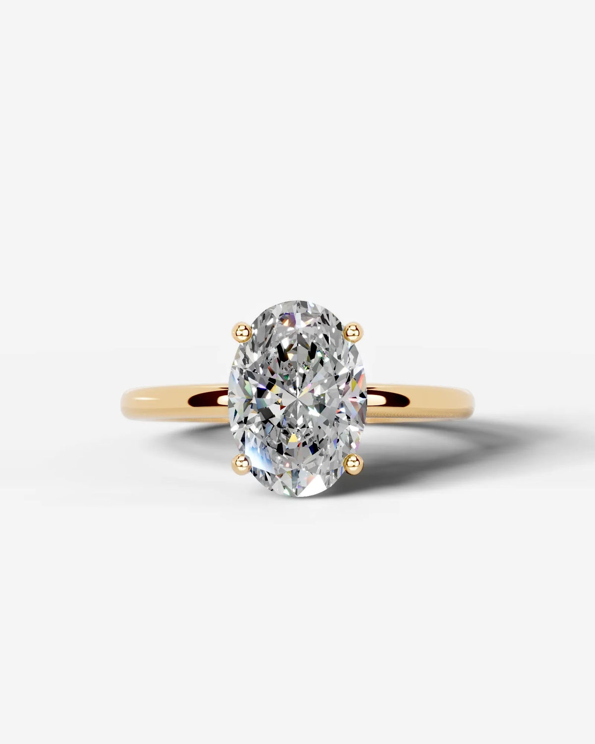 Marquise Solitaire With Tulip Prongs Lab Grown Diamond Engagement Ring