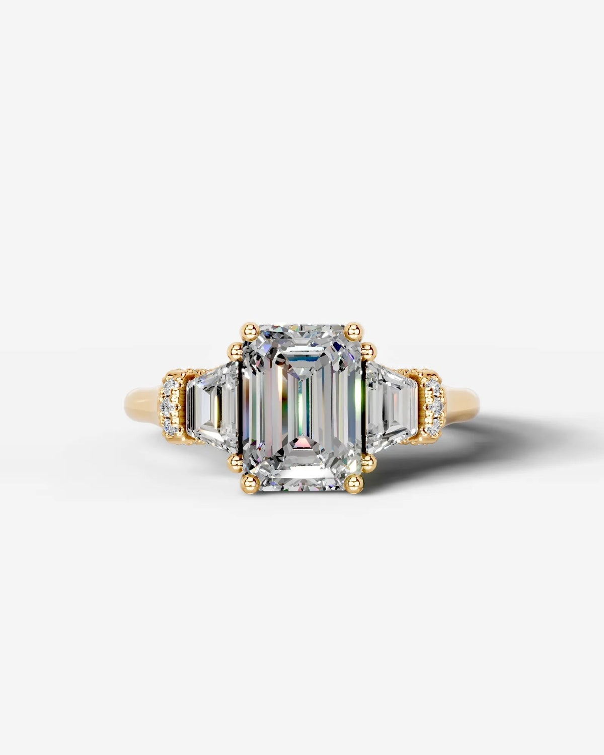 Marquise Solitaire With Tulip Prongs Lab Grown Diamond Engagement Ring