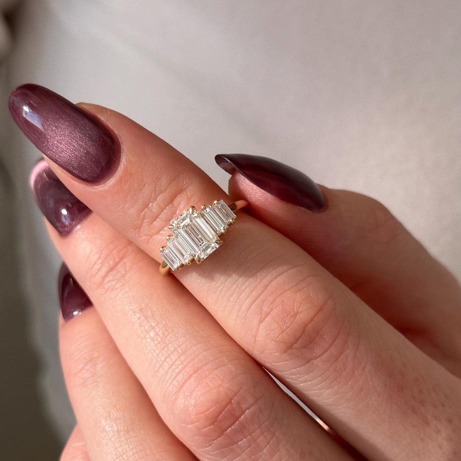 Round Halo, Pave & Split Shank Engagement Ring – 1.93 CT Lab Grown Diamond