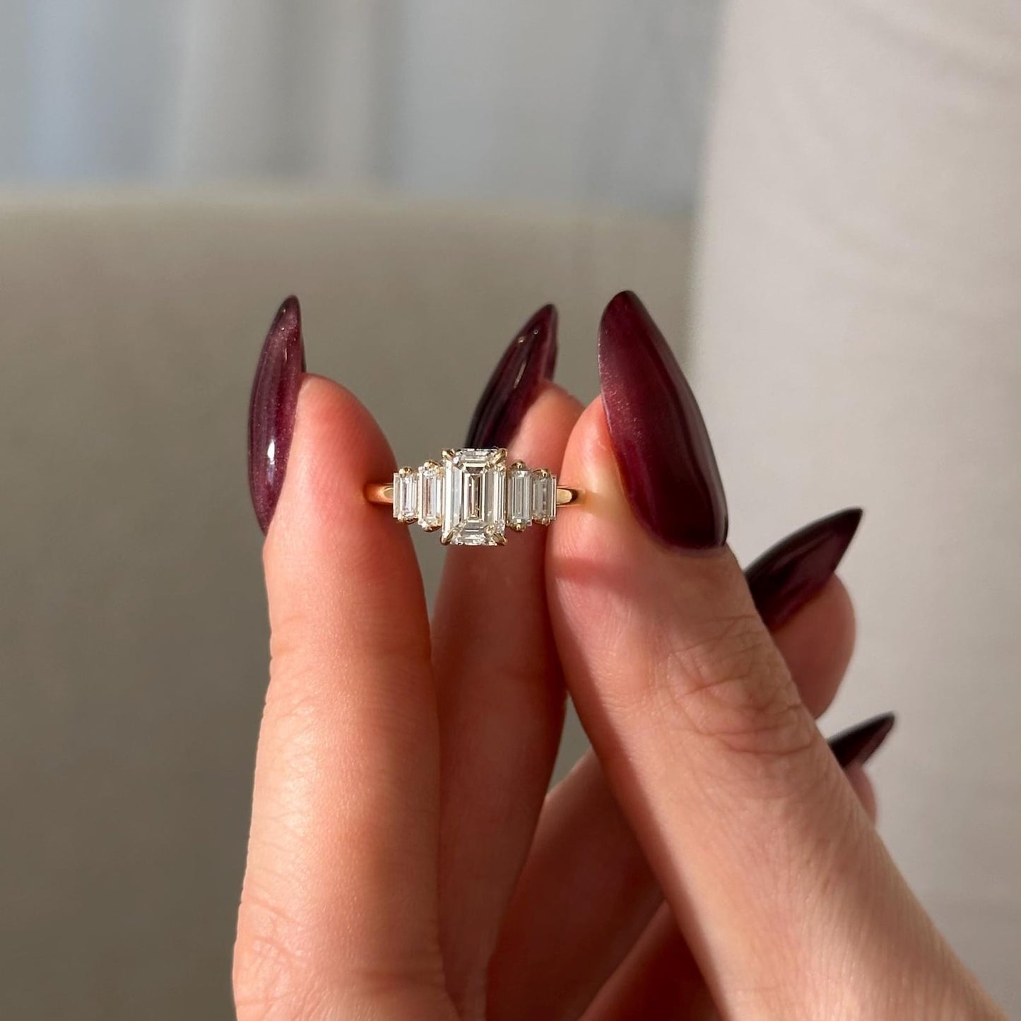 Round Halo, Pave & Split Shank Engagement Ring – 1.93 CT Lab Grown Diamond