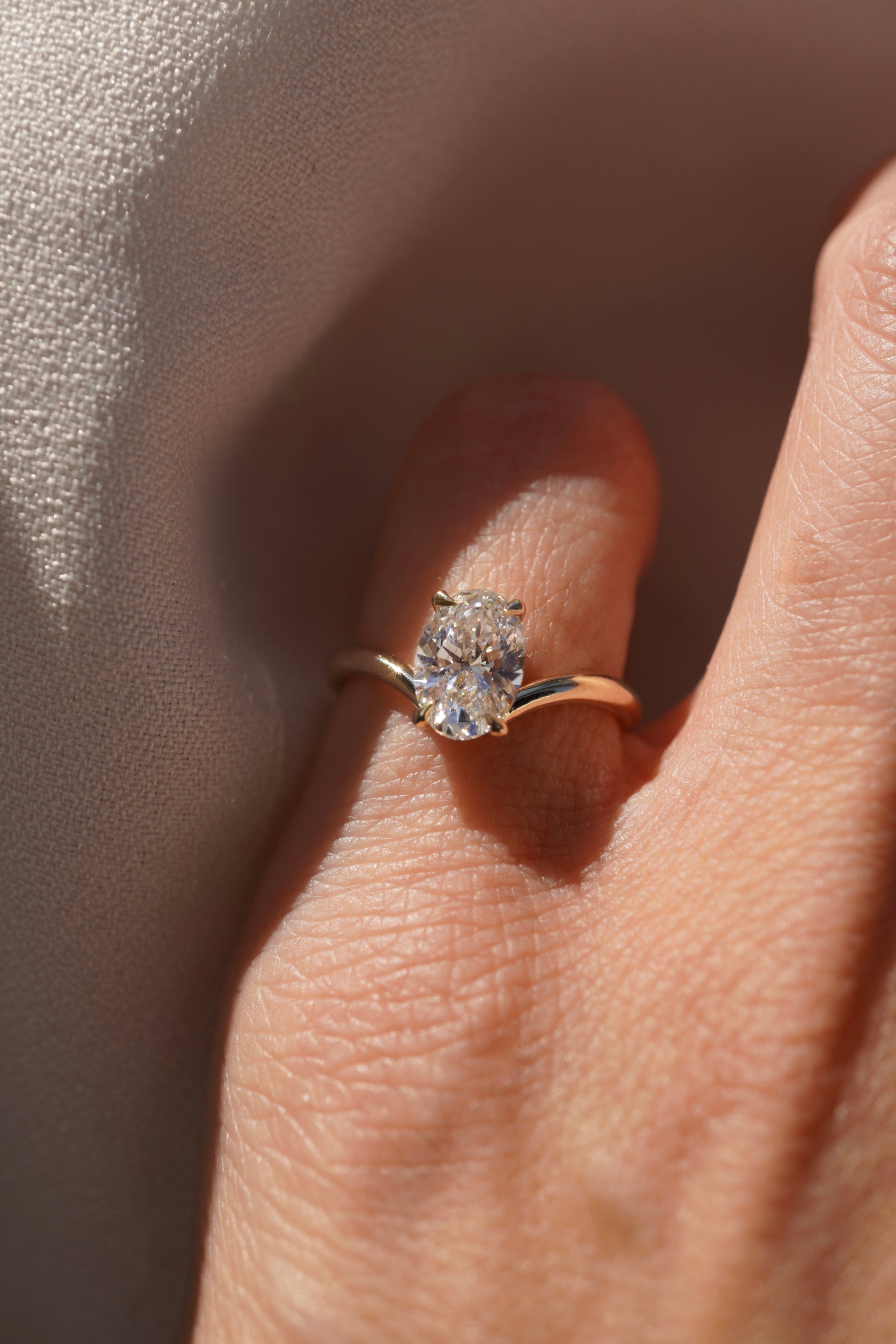2 CT Emerald Pave Moissanite Engagement Ring