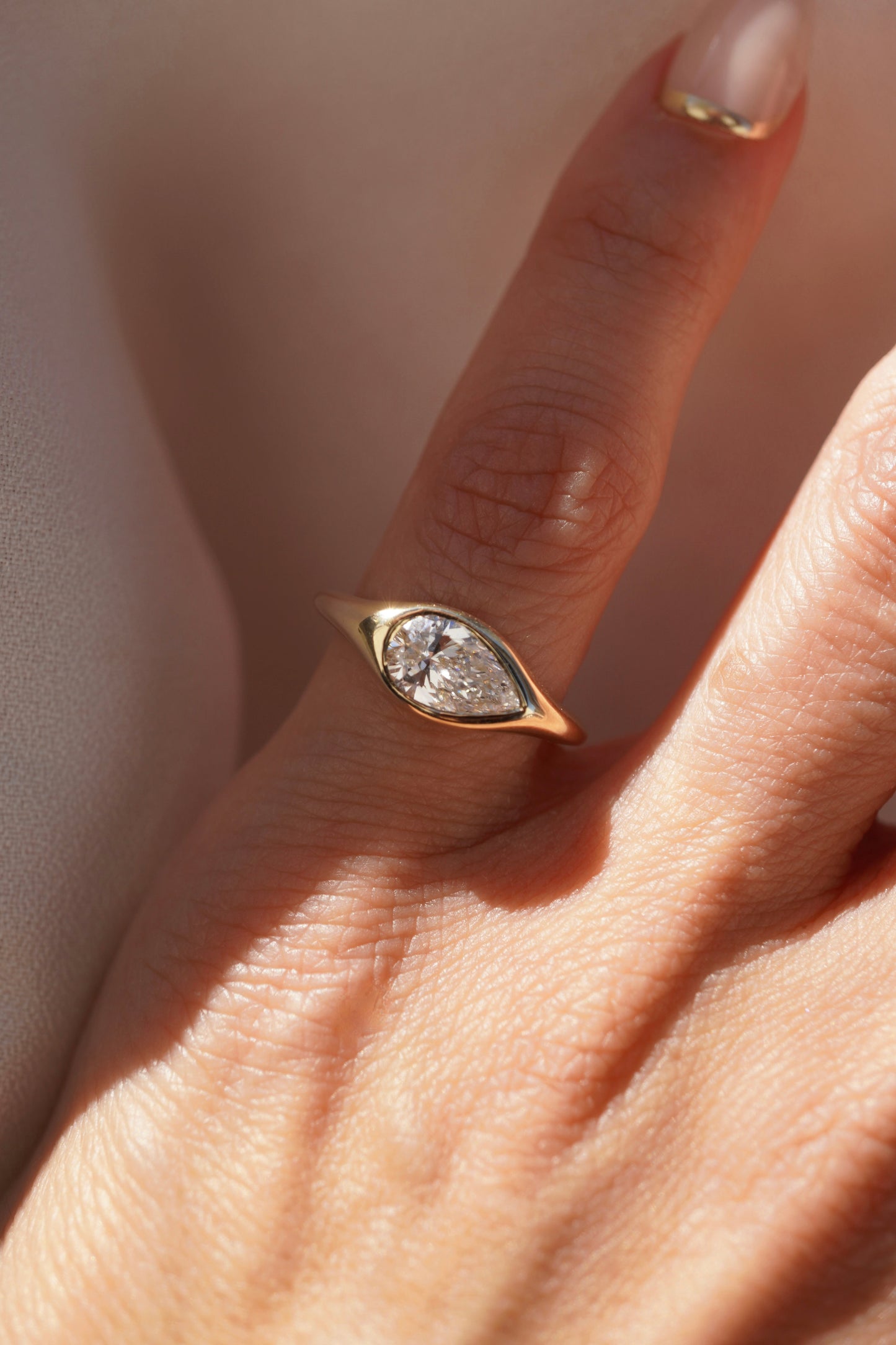 2 CT Emerald Pave Moissanite Engagement Ring