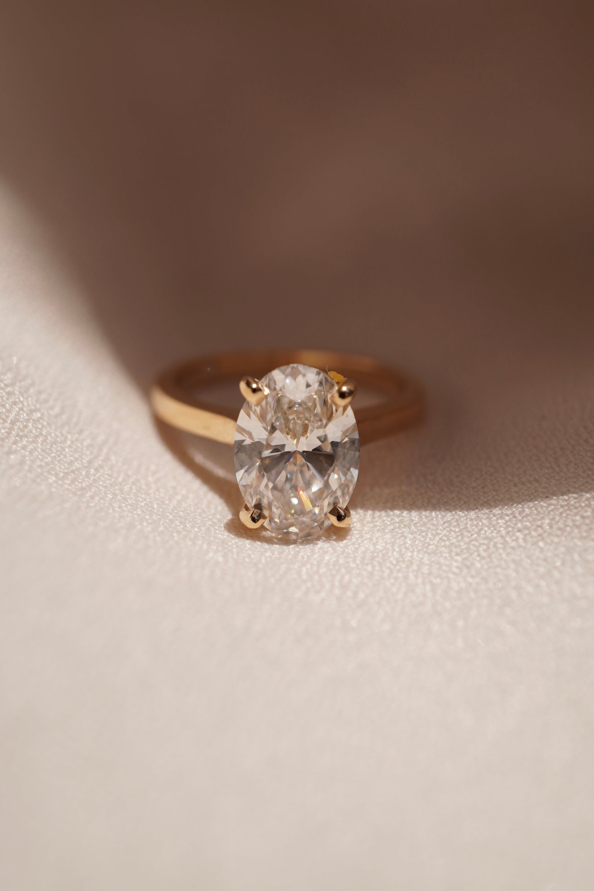 2 CT Emerald Pave Moissanite Engagement Ring