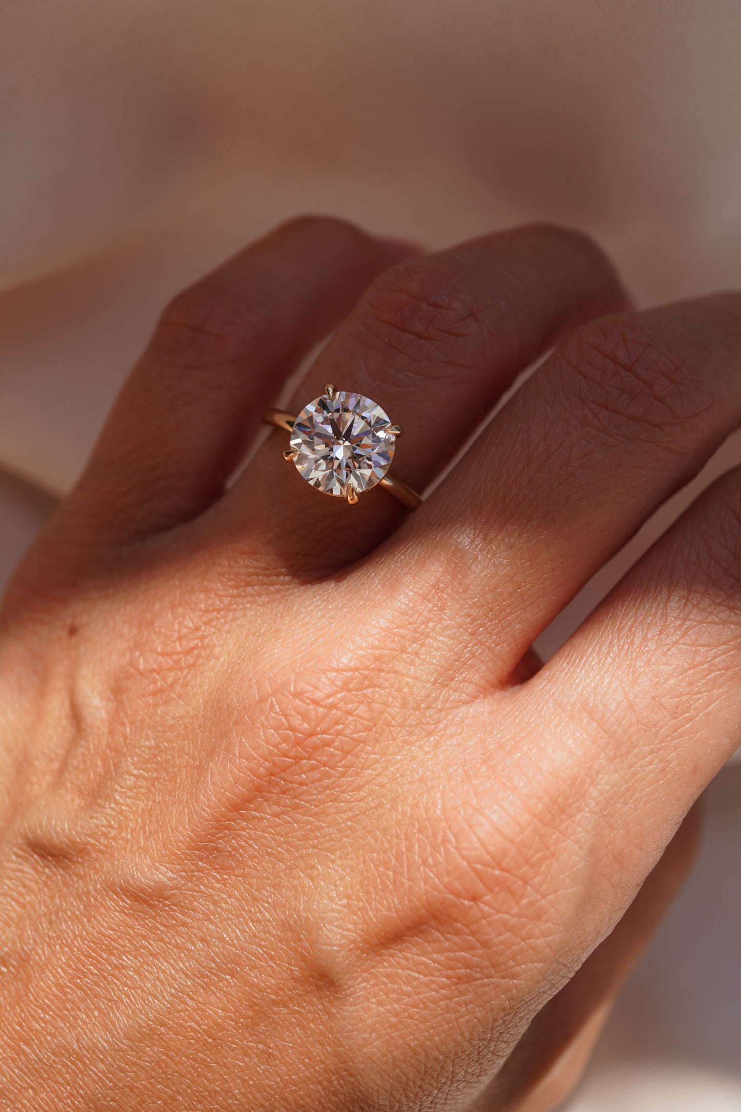 2 CT Emerald Pave Moissanite Engagement Ring