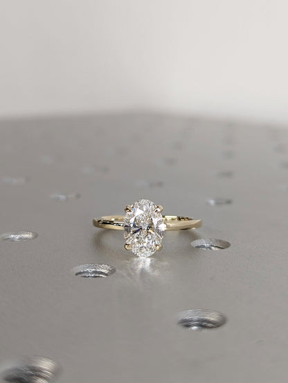 Asscher Three Stones Engagement Ring – 5.75 CT Moissanite Diamond