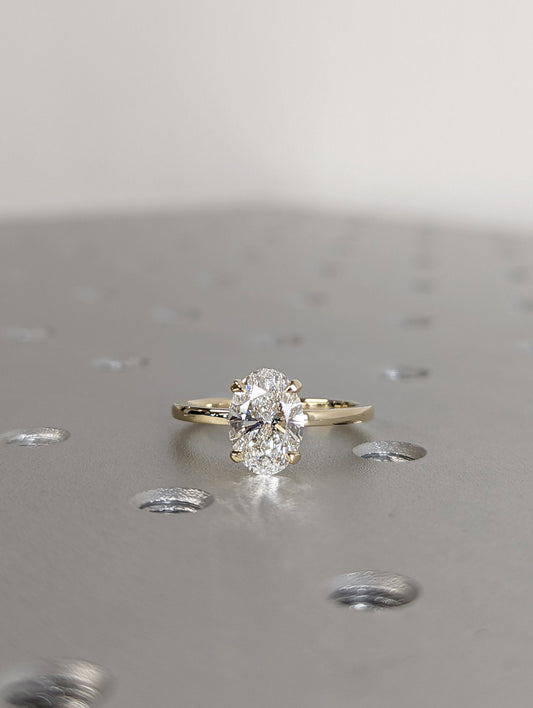 Asscher Three Stones Engagement Ring – 5.75 CT Moissanite Diamond