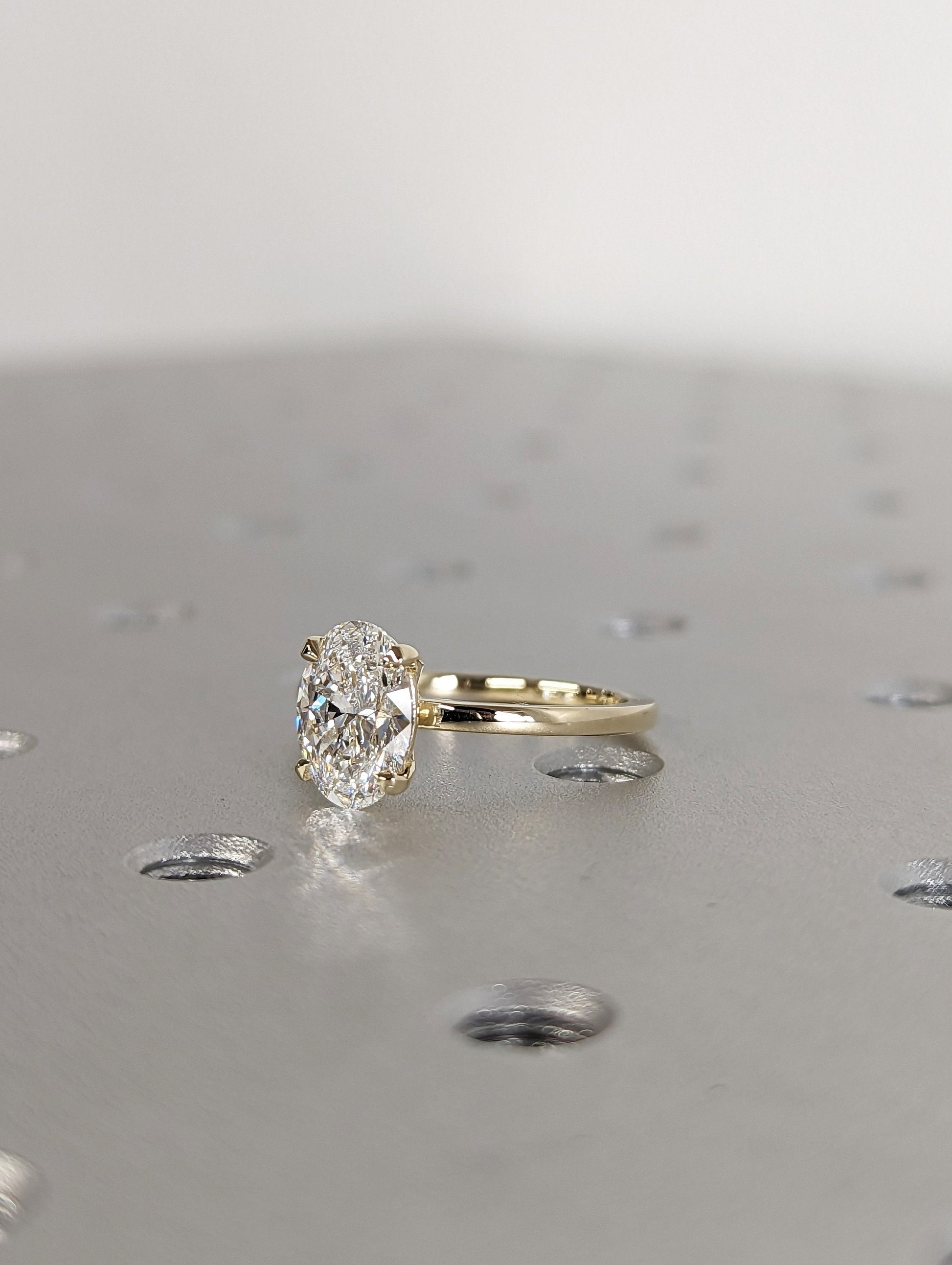 Asscher Three Stones Engagement Ring – 5.75 CT Moissanite Diamond