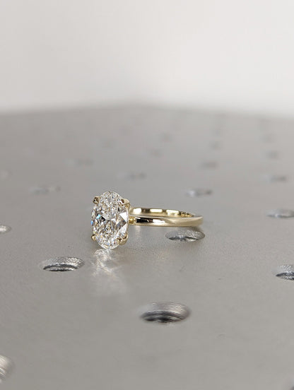 Asscher Three Stones Engagement Ring – 5.75 CT Moissanite Diamond