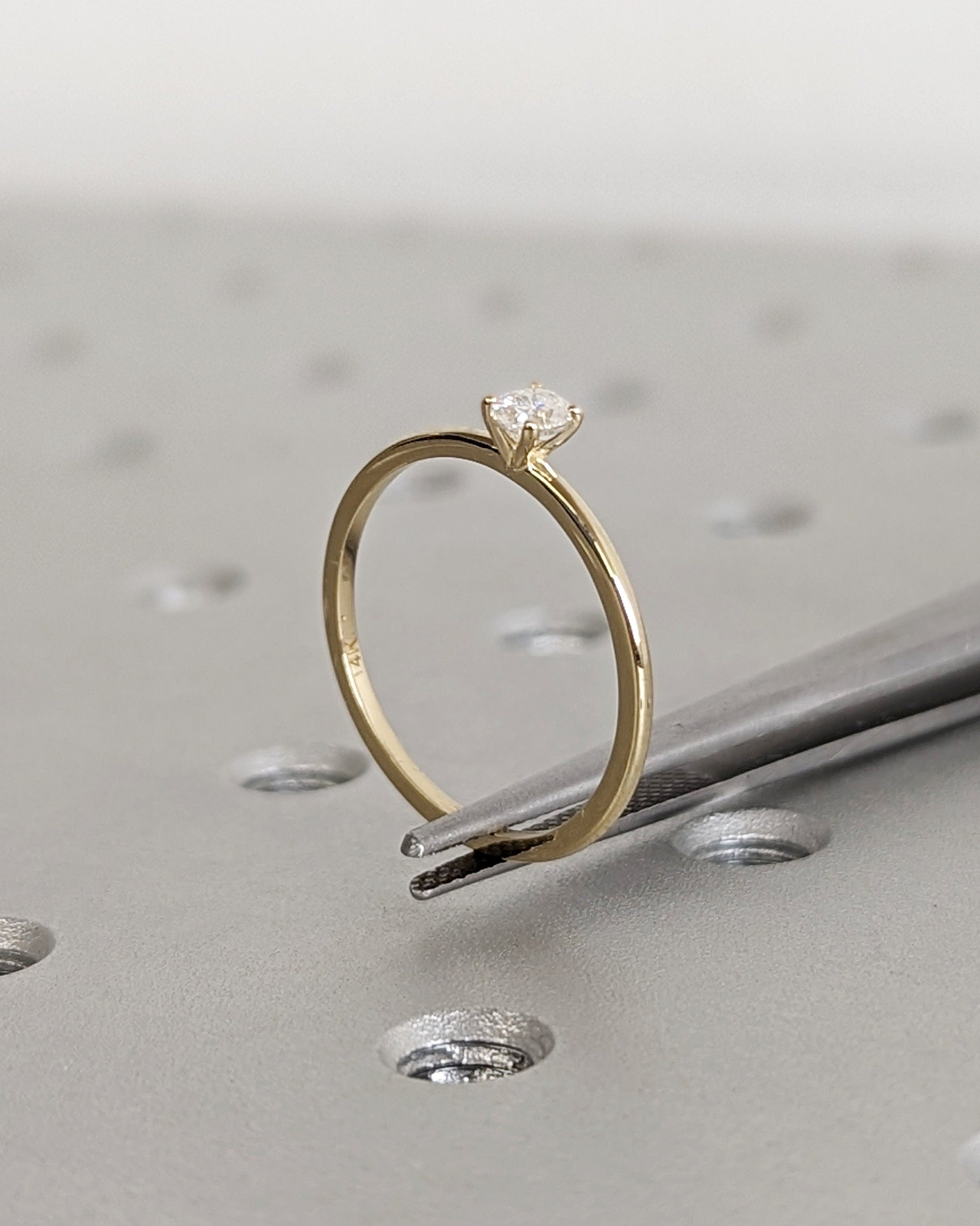 Asscher Three Stones Engagement Ring – 5.75 CT Moissanite Diamond