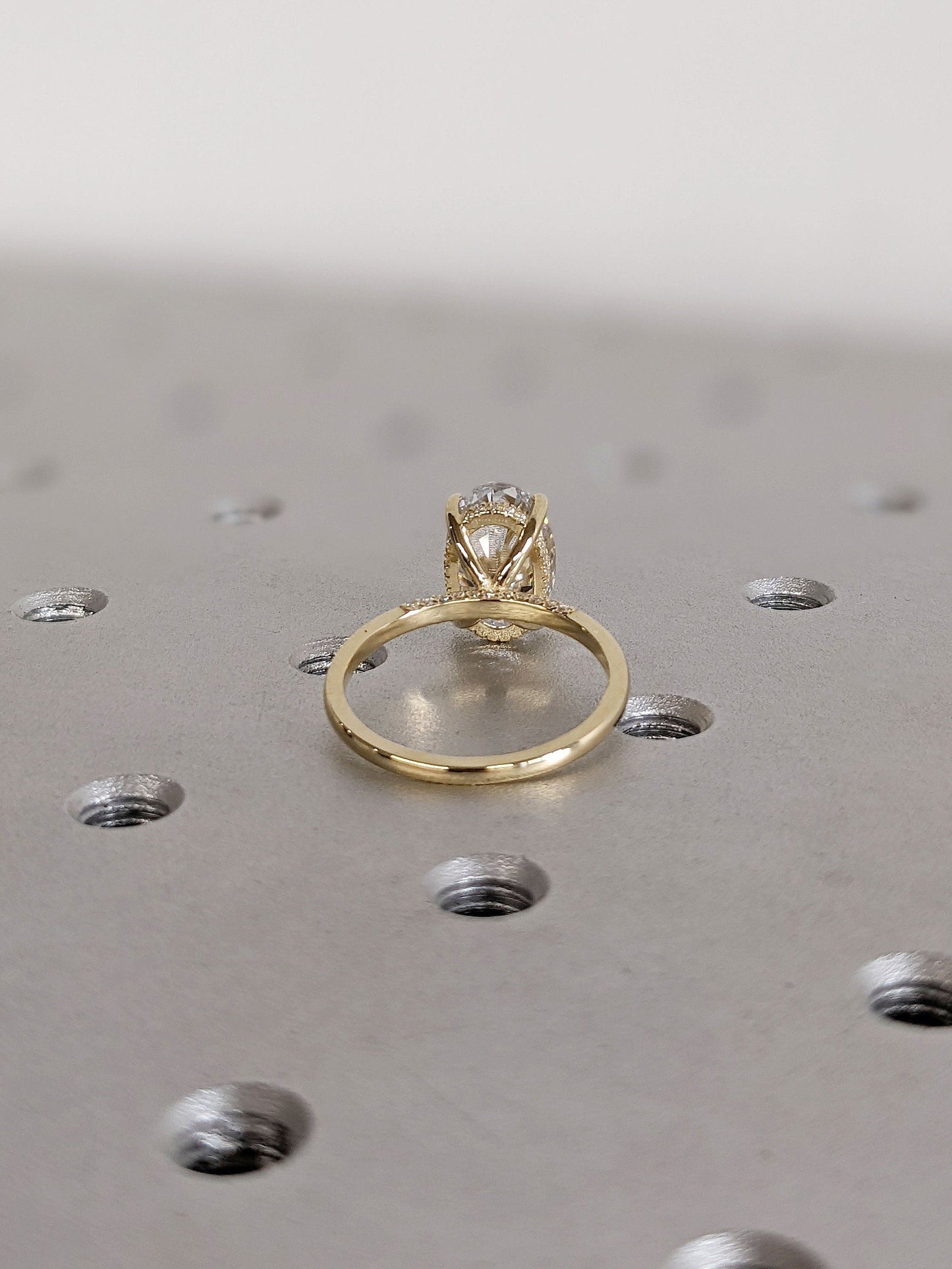 Asscher Three Stones Engagement Ring – 5.75 CT Moissanite Diamond