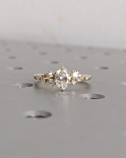 Asscher Three Stones Engagement Ring – 5.75 CT Moissanite Diamond
