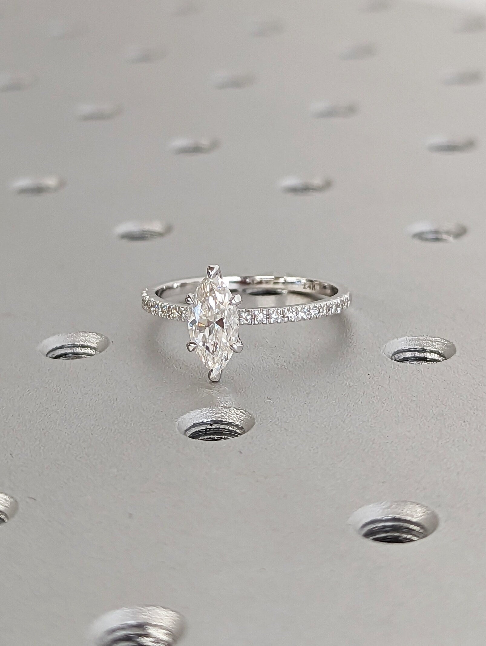 Asscher Three Stones Engagement Ring – 5.75 CT Moissanite Diamond