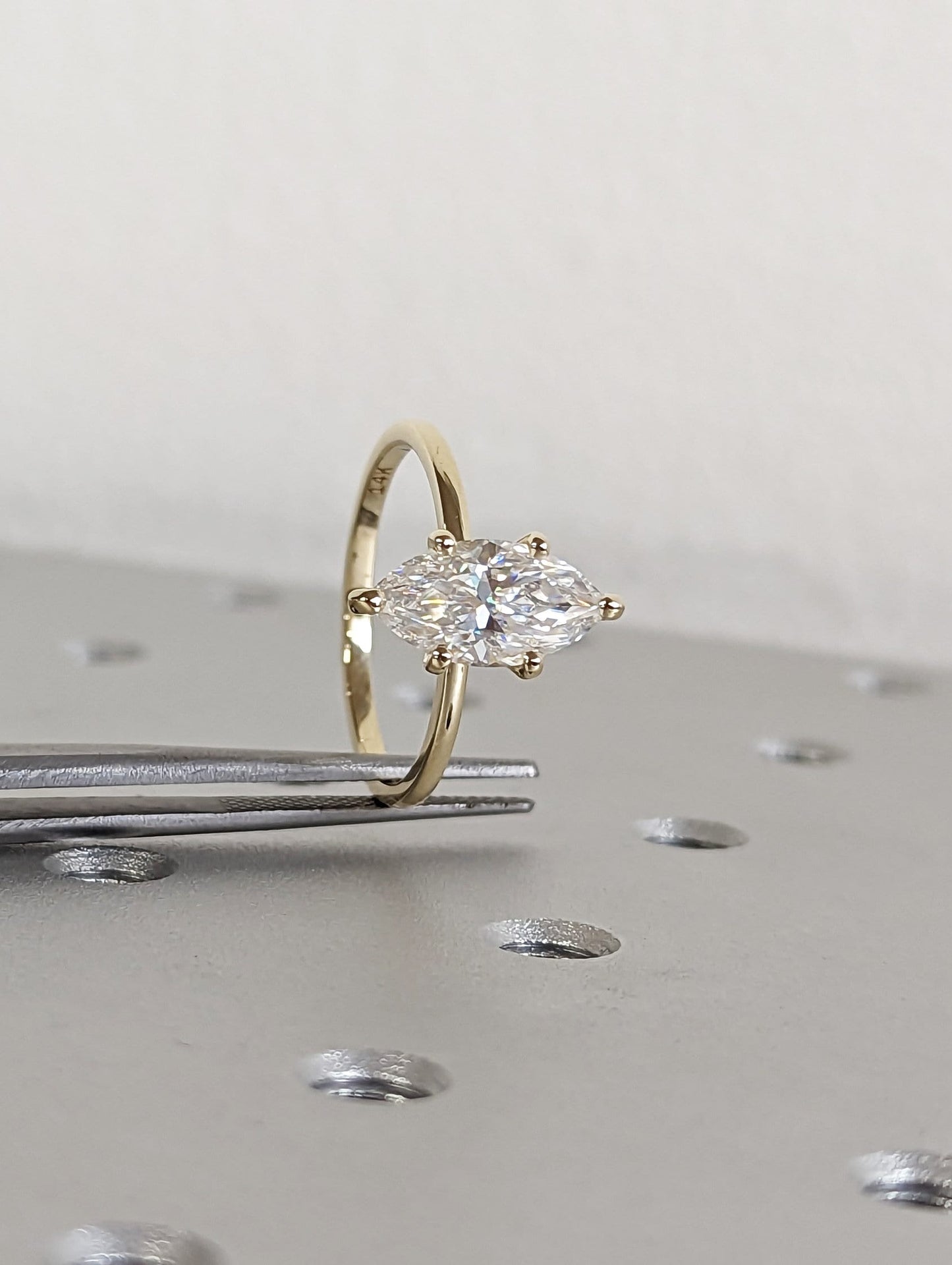 Asscher Three Stones Engagement Ring – 5.75 CT Moissanite Diamond