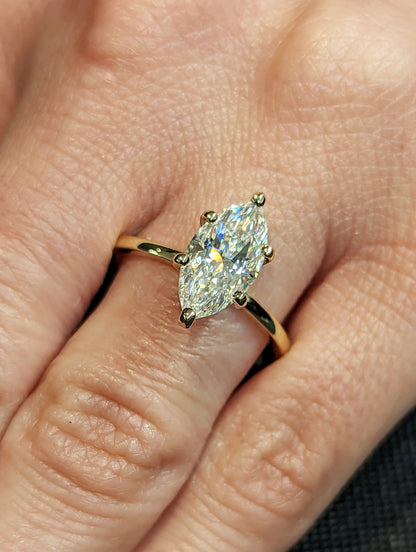Asscher Three Stones Engagement Ring – 5.75 CT Moissanite Diamond