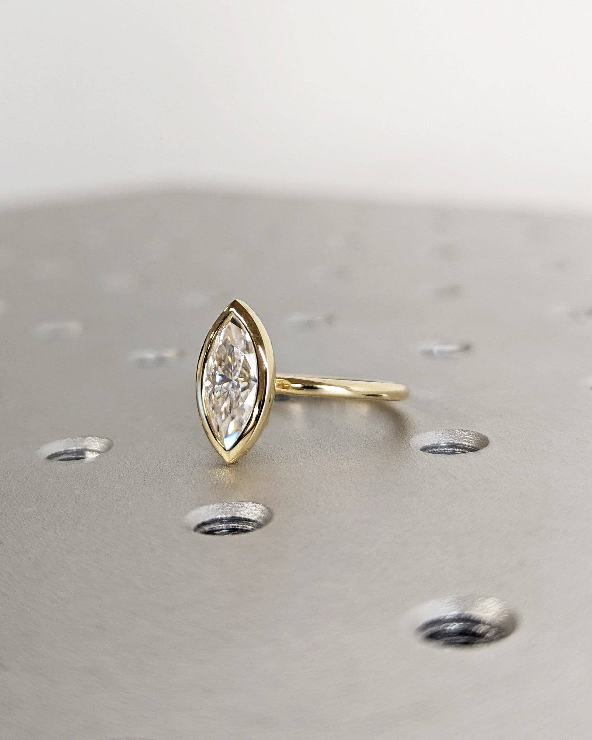 Asscher Three Stones Engagement Ring – 5.75 CT Moissanite Diamond