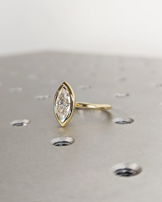 Asscher Three Stones Engagement Ring – 5.75 CT Moissanite Diamond
