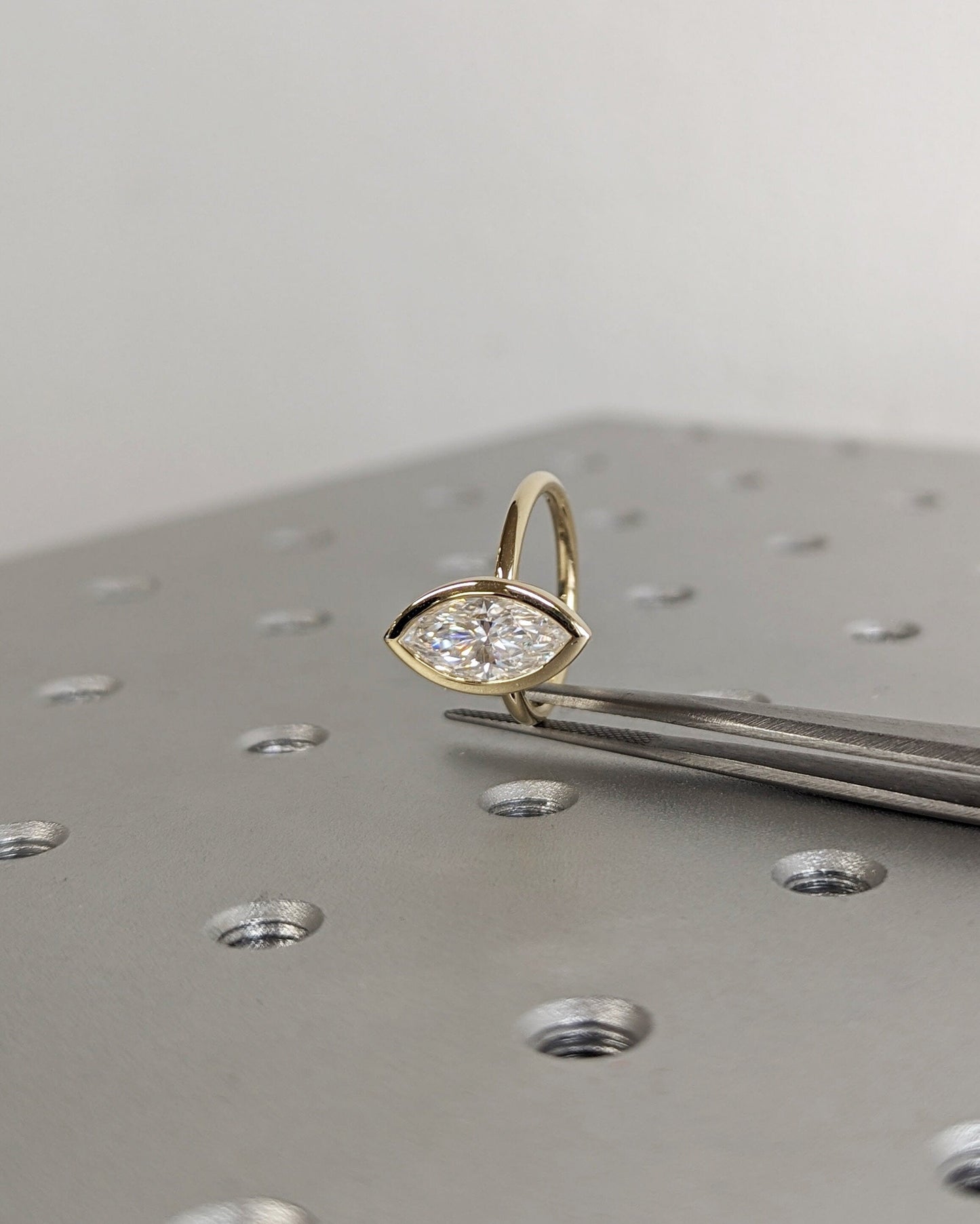 Asscher Three Stones Engagement Ring – 5.75 CT Moissanite Diamond