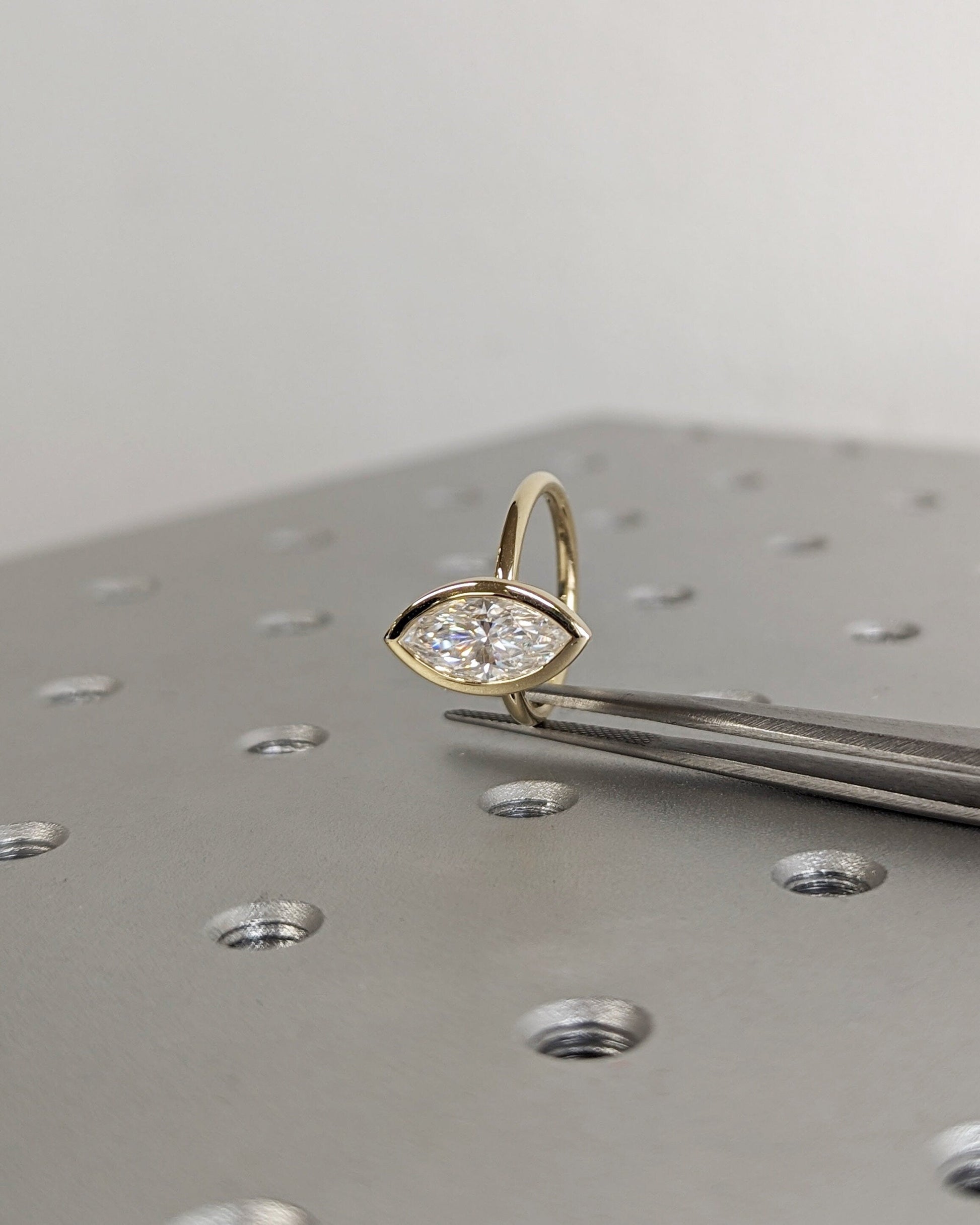Asscher Three Stones Engagement Ring – 5.75 CT Moissanite Diamond