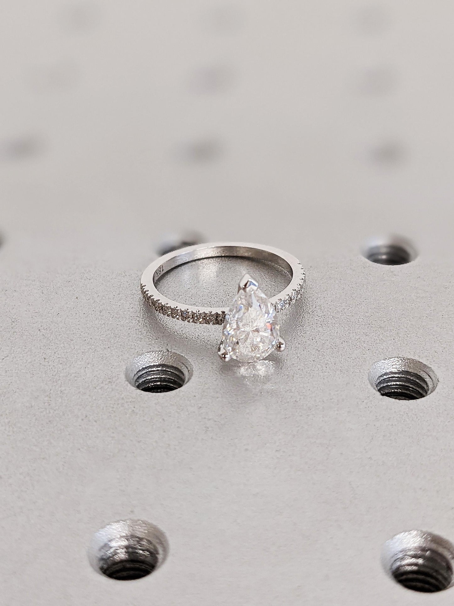 Asscher Three Stones Engagement Ring – 5.75 CT Moissanite Diamond