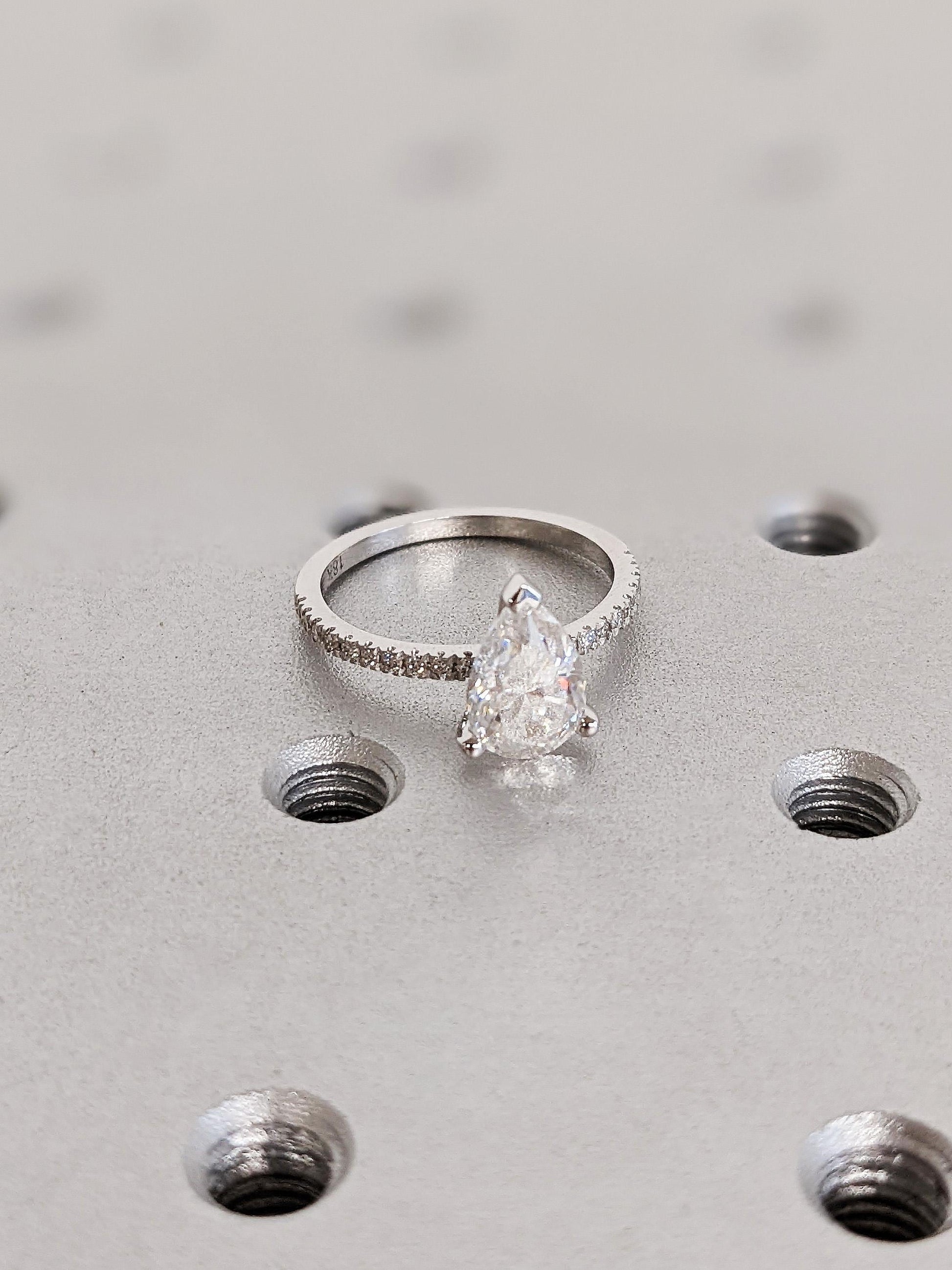 Asscher Three Stones Engagement Ring – 5.75 CT Moissanite Diamond