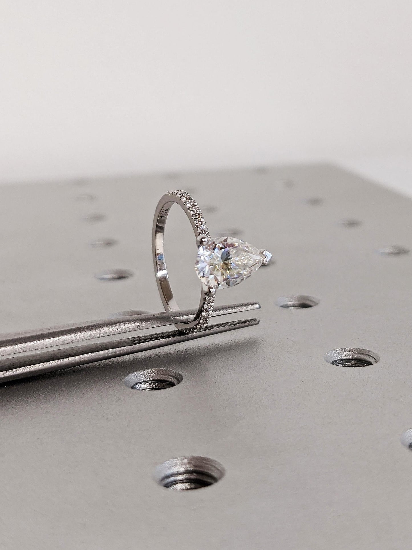 Asscher Three Stones Engagement Ring – 5.75 CT Moissanite Diamond