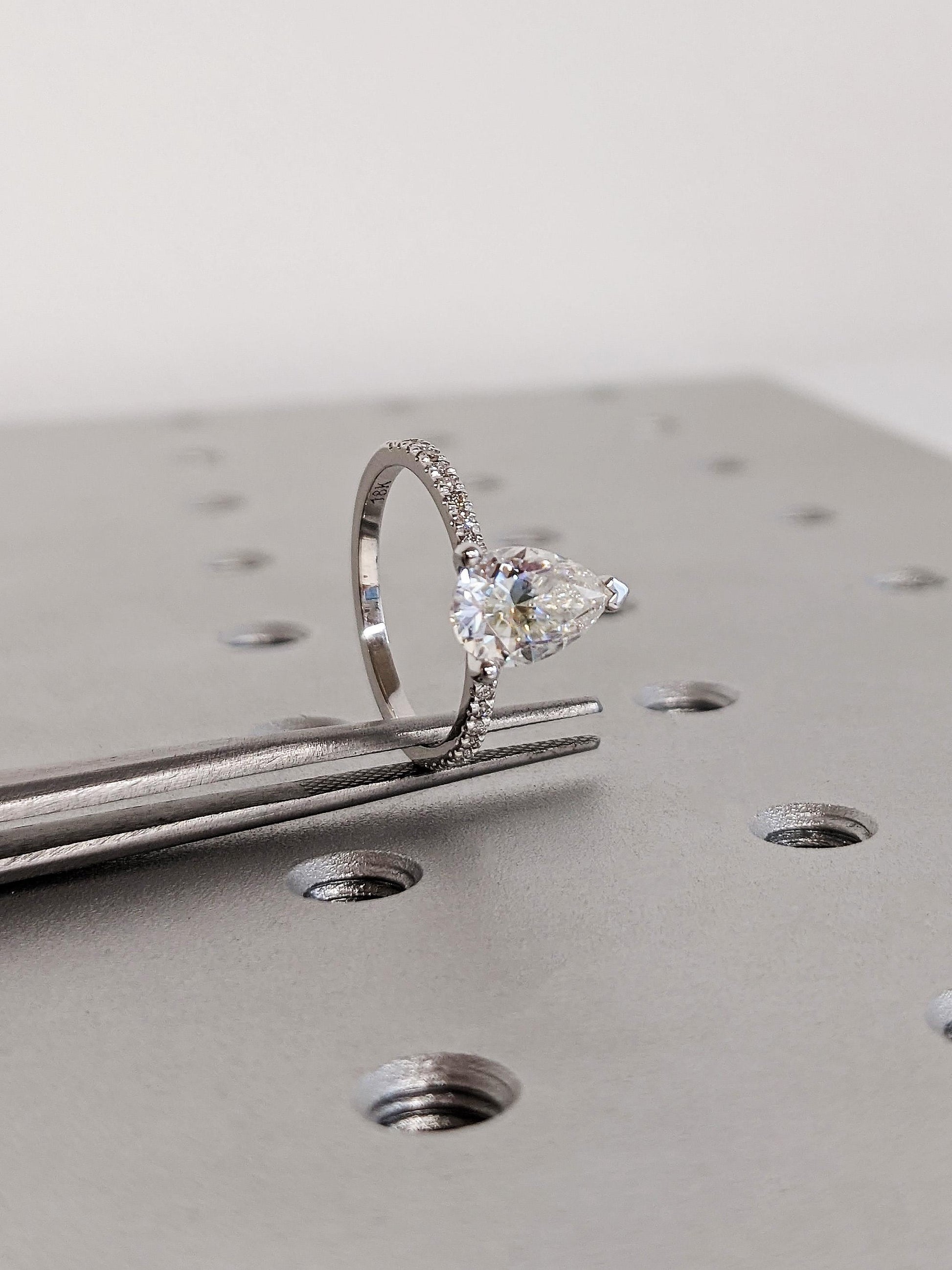 Asscher Three Stones Engagement Ring – 5.75 CT Moissanite Diamond