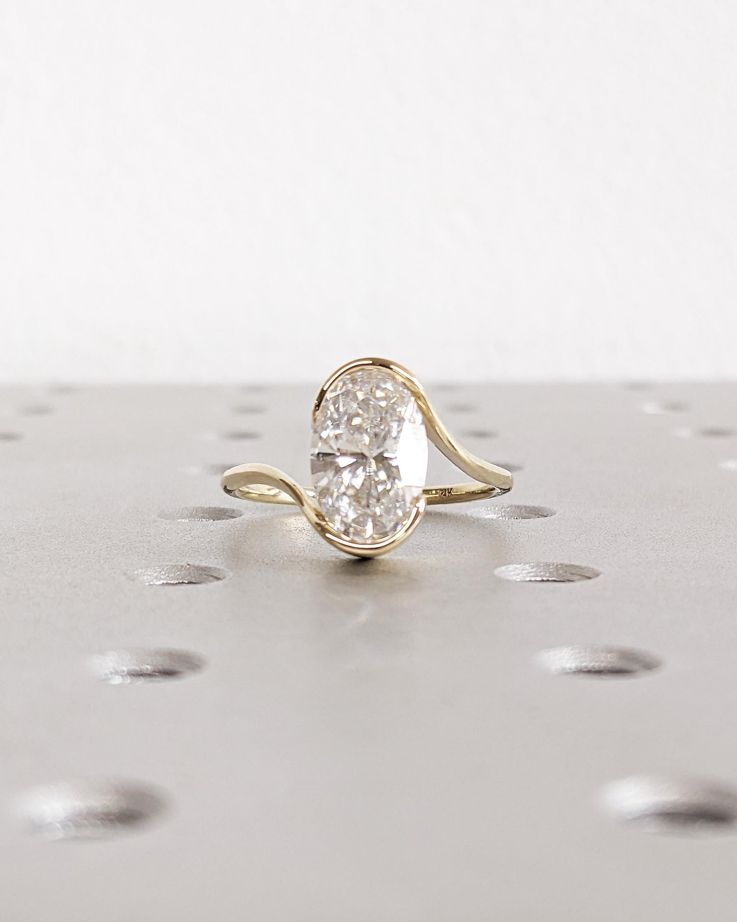 Asscher Three Stones Engagement Ring – 5.75 CT Moissanite Diamond