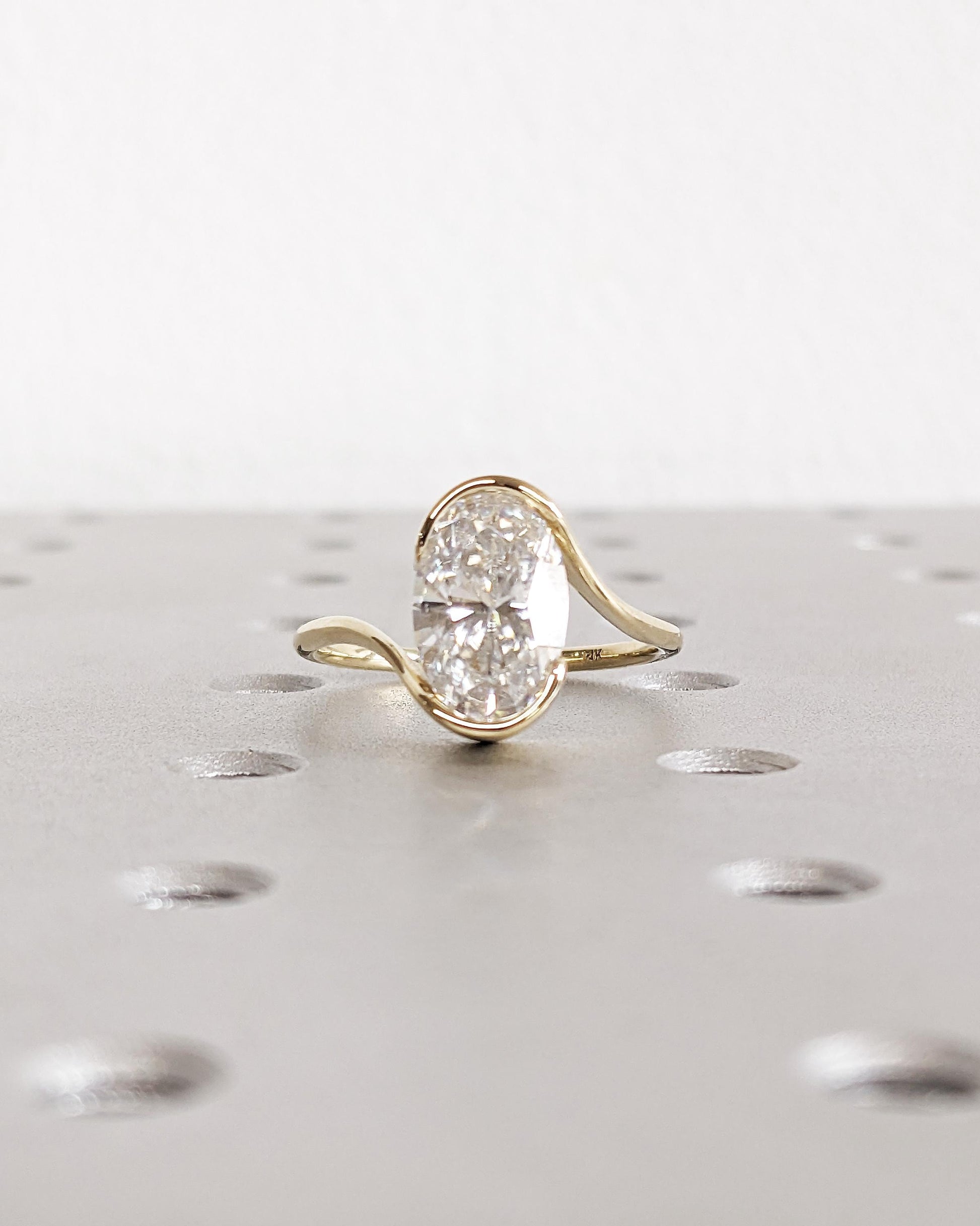Asscher Three Stones Engagement Ring – 5.75 CT Moissanite Diamond