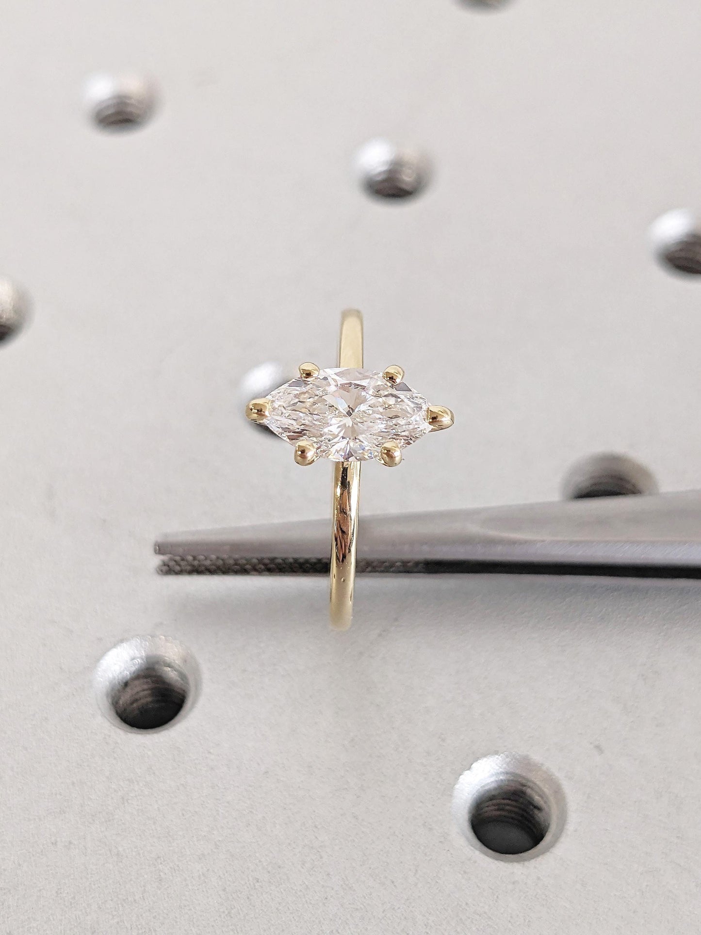 Asscher Three Stones Engagement Ring – 5.75 CT Moissanite Diamond