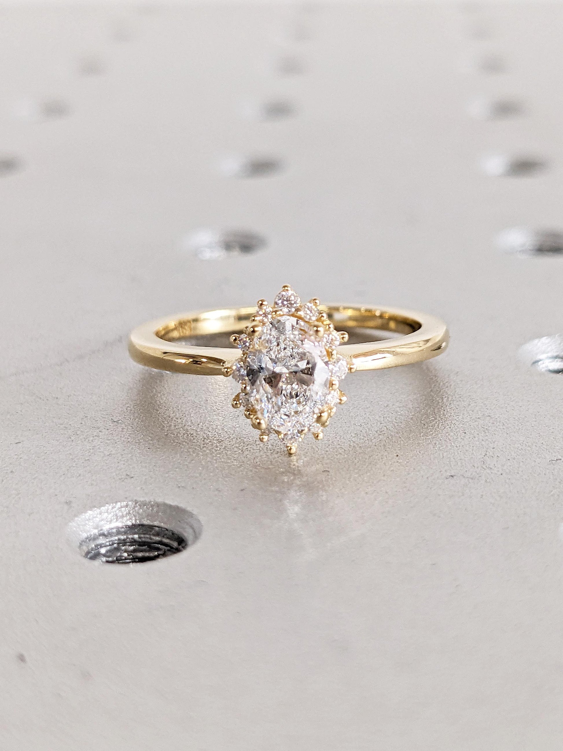 Asscher Three Stones Engagement Ring – 5.75 CT Moissanite Diamond