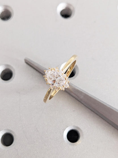 Asscher Three Stones Engagement Ring – 5.75 CT Moissanite Diamond