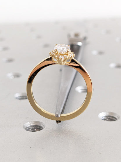 Asscher Three Stones Engagement Ring – 5.75 CT Moissanite Diamond