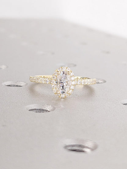 Asscher Three Stones Engagement Ring – 5.75 CT Moissanite Diamond