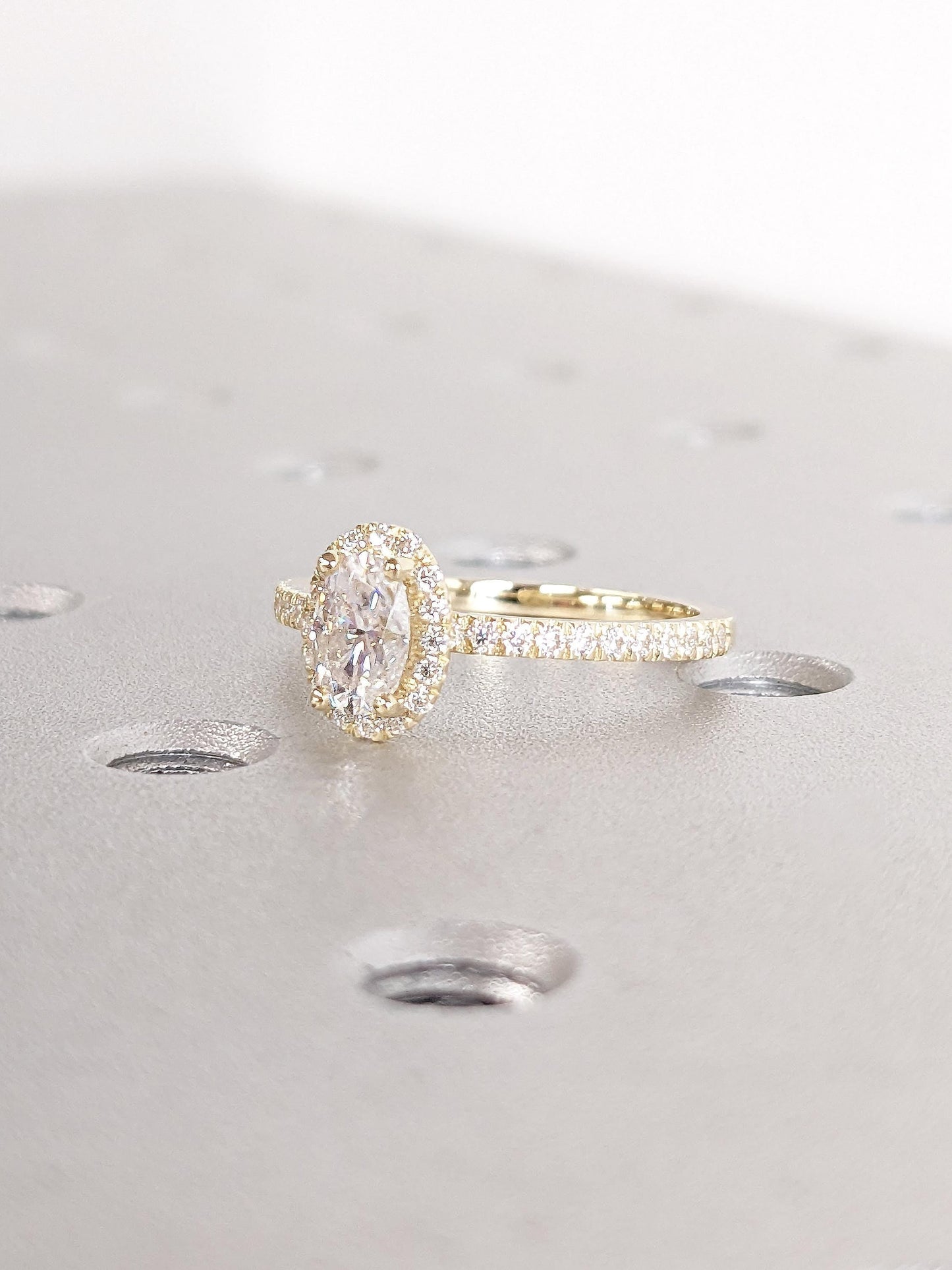 Asscher Three Stones Engagement Ring – 5.75 CT Moissanite Diamond