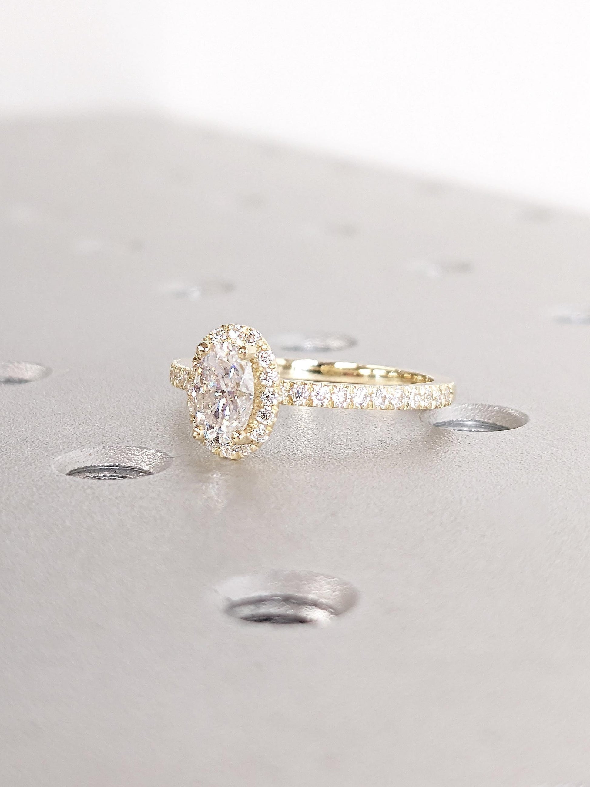 Asscher Three Stones Engagement Ring – 5.75 CT Moissanite Diamond