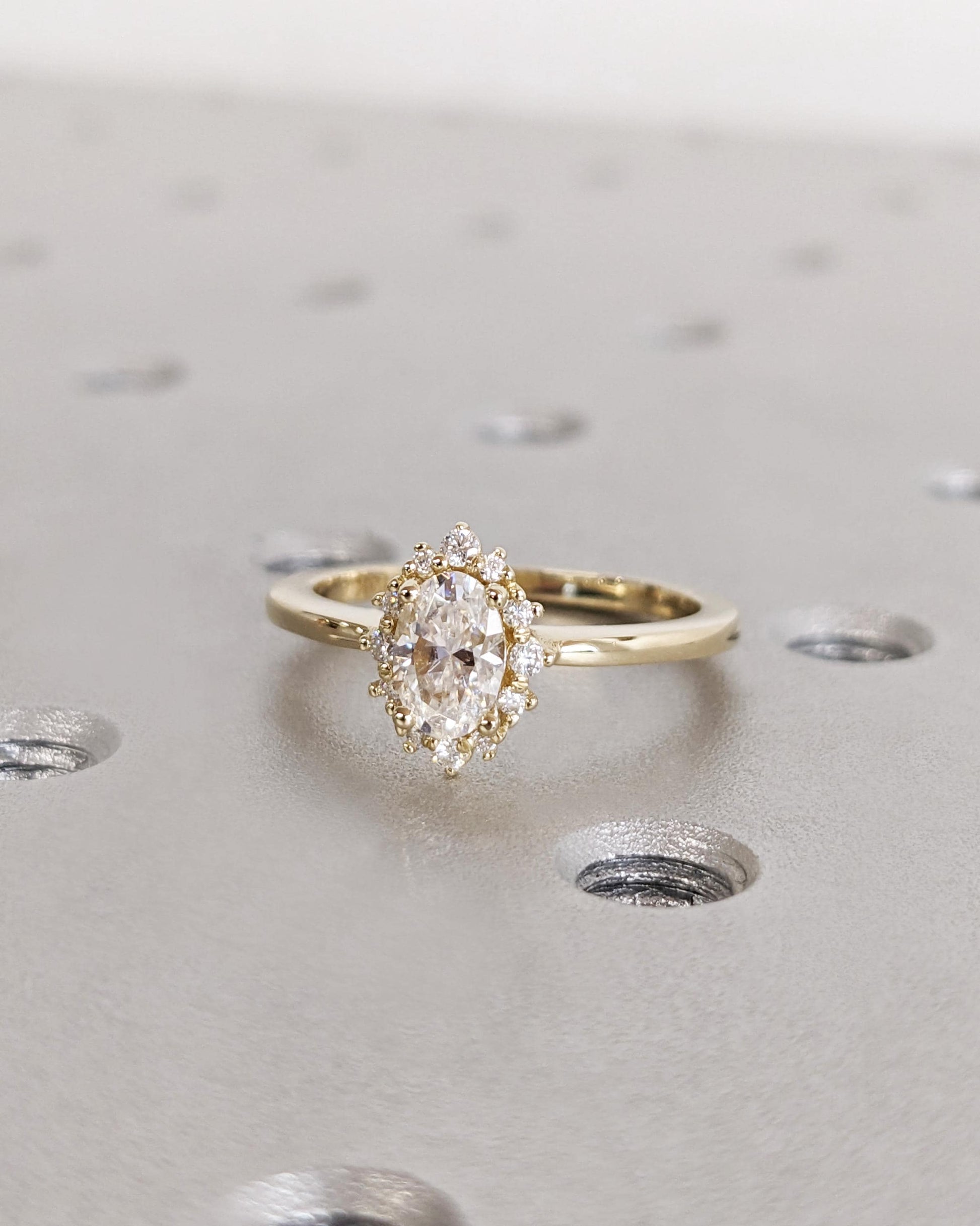 Asscher Three Stones Engagement Ring – 5.75 CT Moissanite Diamond