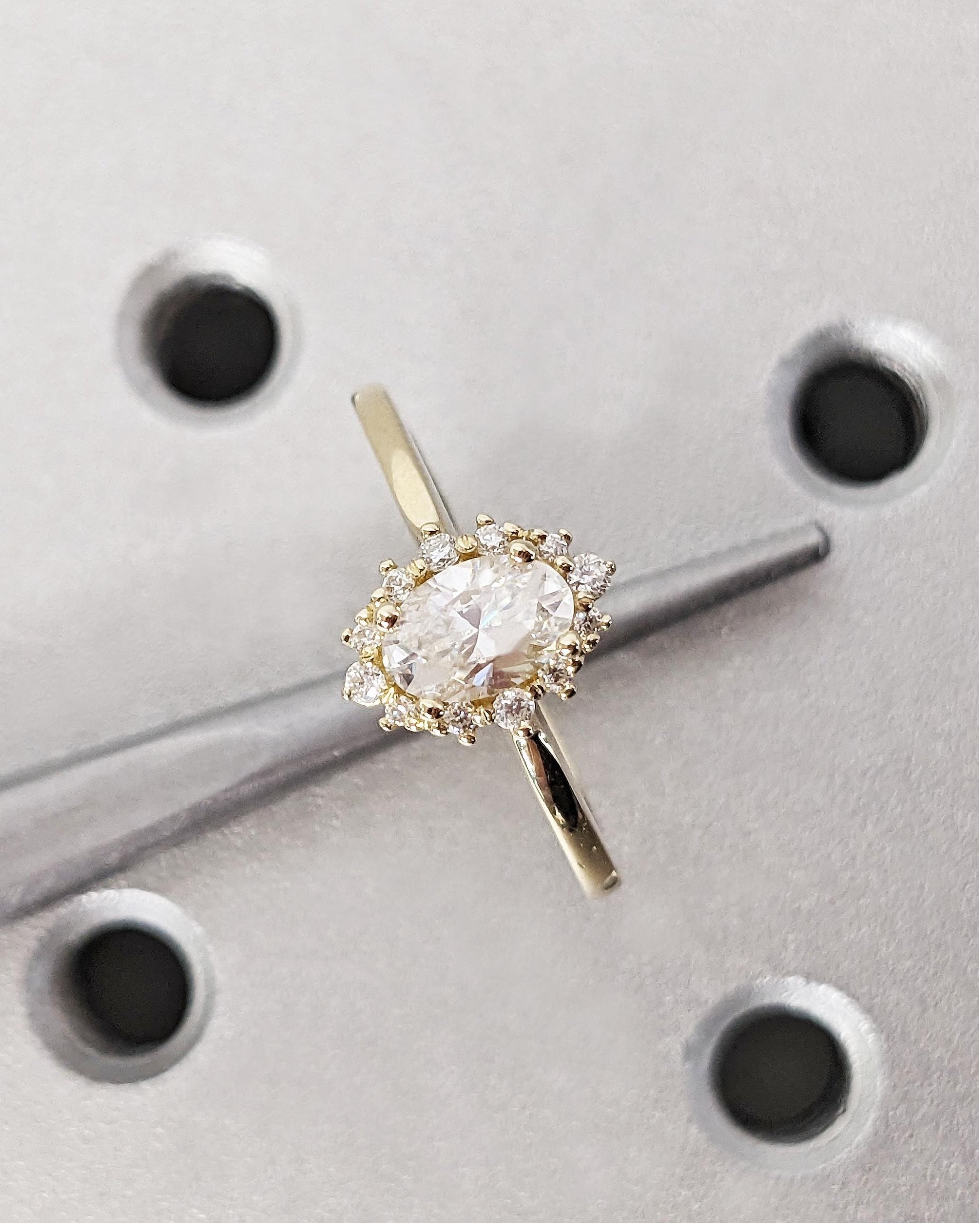 Asscher Three Stones Engagement Ring – 5.75 CT Moissanite Diamond