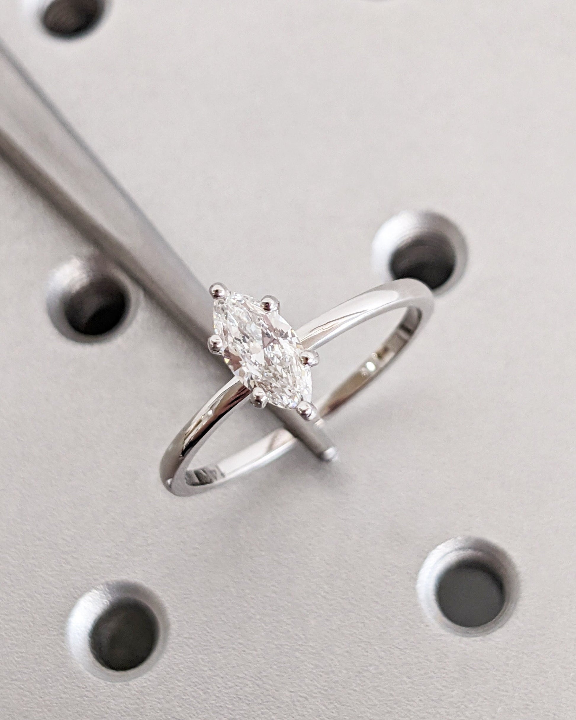 Asscher Three Stones Engagement Ring – 5.75 CT Moissanite Diamond