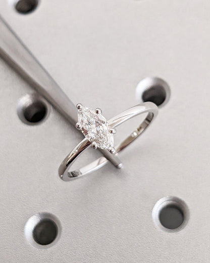 Asscher Three Stones Engagement Ring – 5.75 CT Moissanite Diamond