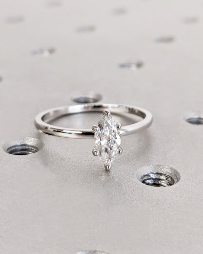 Asscher Three Stones Engagement Ring – 5.75 CT Moissanite Diamond