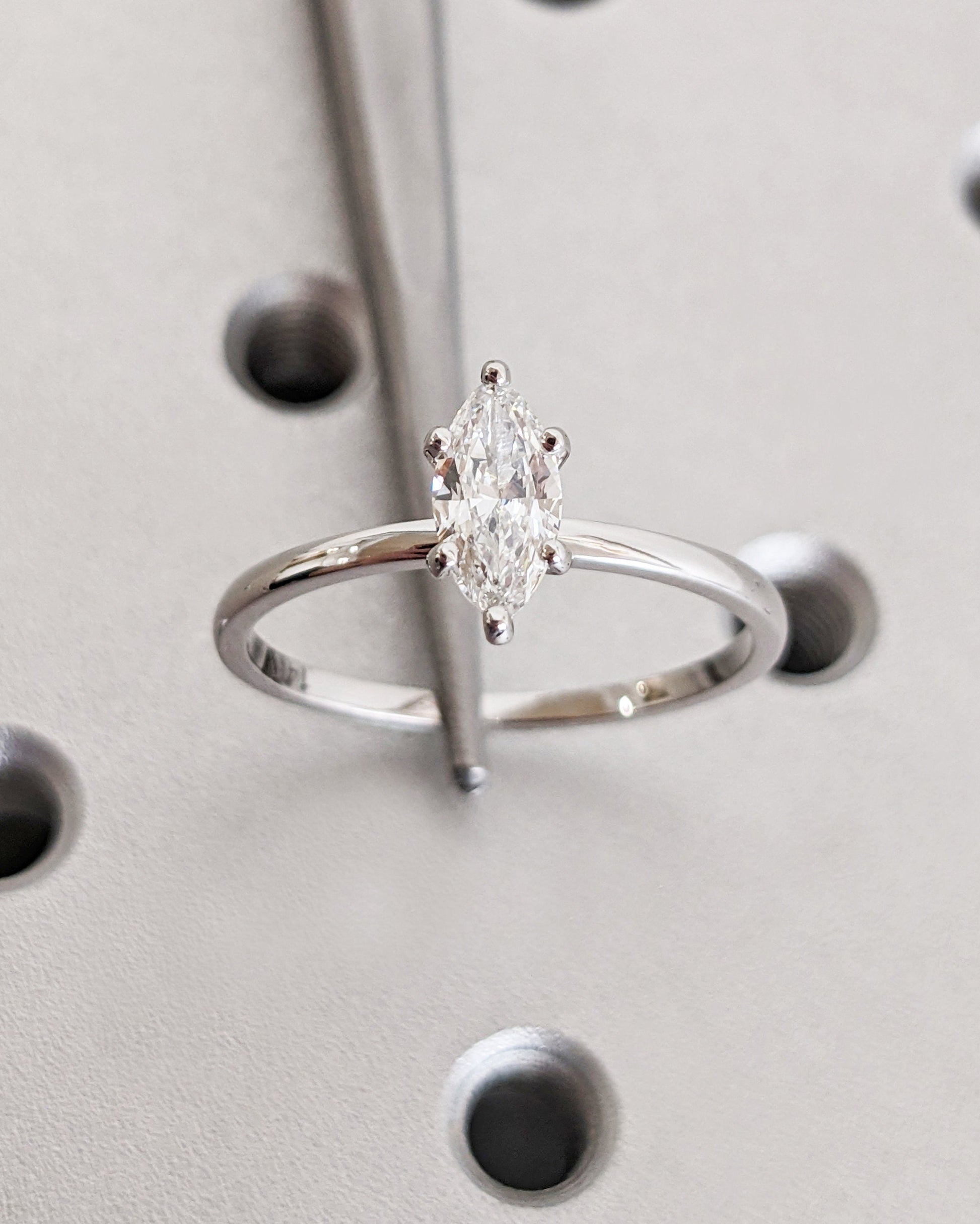 Asscher Three Stones Engagement Ring – 5.75 CT Moissanite Diamond