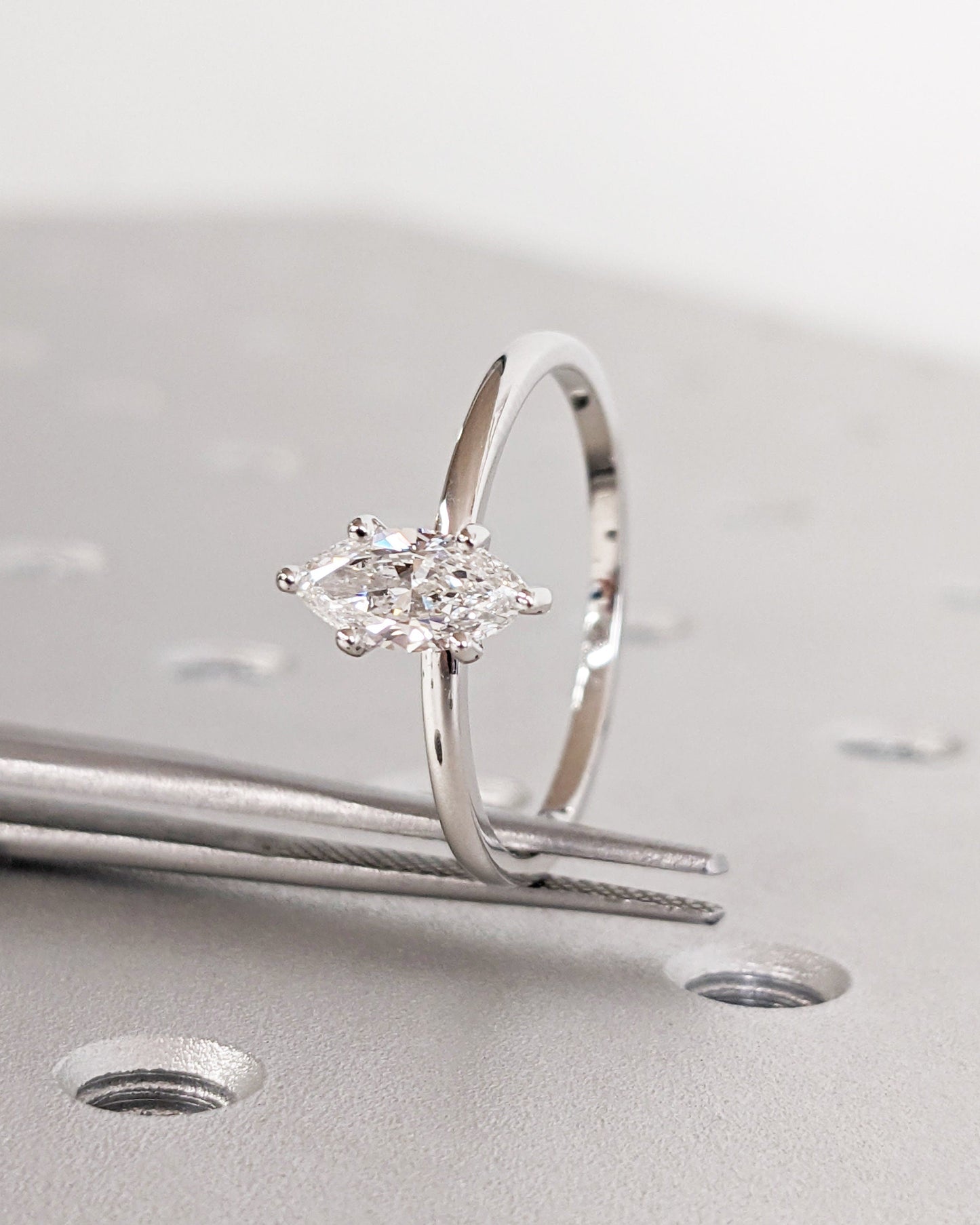 Asscher Three Stones Engagement Ring – 5.75 CT Moissanite Diamond
