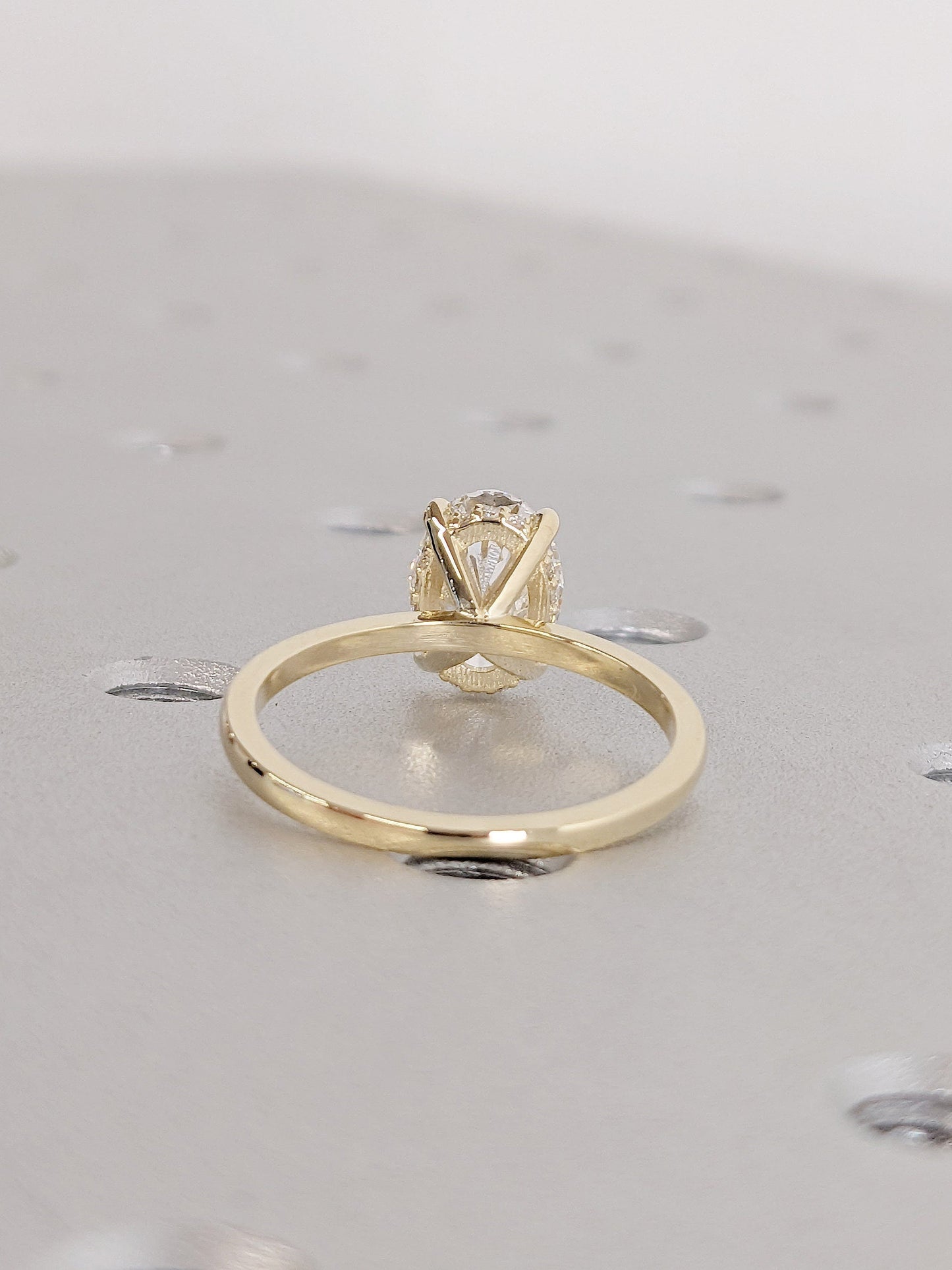 Asscher Three Stones Engagement Ring – 5.75 CT Moissanite Diamond