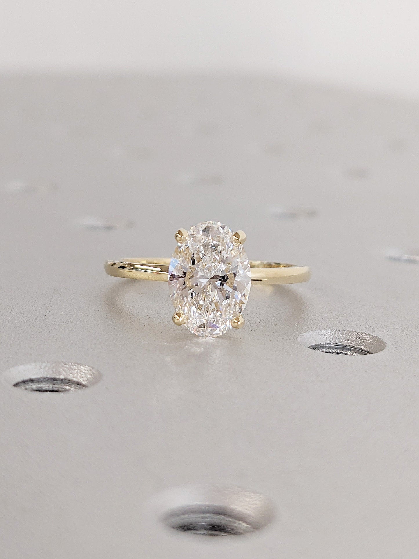 Asscher Three Stones Engagement Ring – 5.75 CT Moissanite Diamond