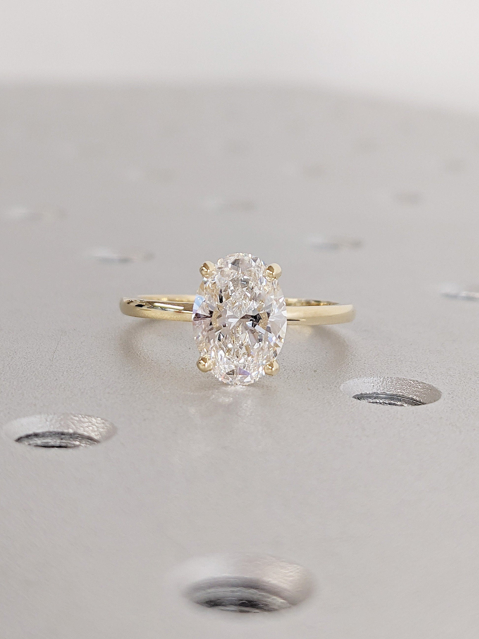 Asscher Three Stones Engagement Ring – 5.75 CT Moissanite Diamond